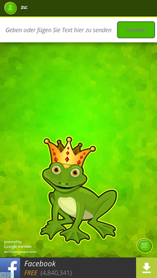 Emulate Android APK Ribbit German to English