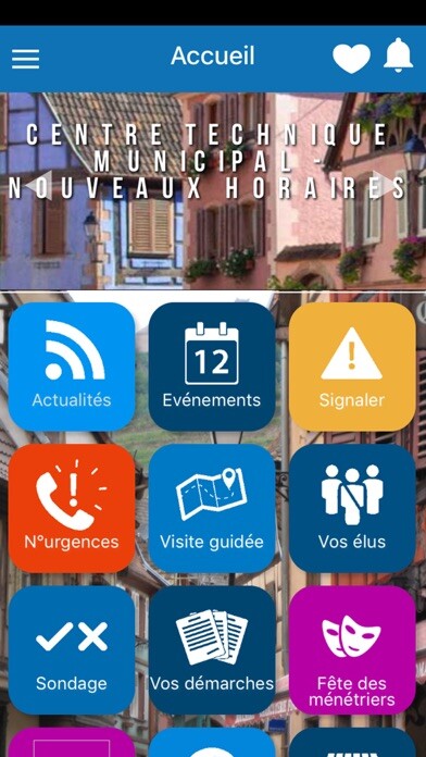 Emulate iPhone app RIBEAUVILLE Application mobile using MyAndroid Emulate iPhone app RIBEAUVILLE Application mobile using MyAndroid