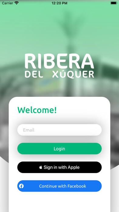 Emulate iPhone app Ribera del Xúquer using MyAndroid