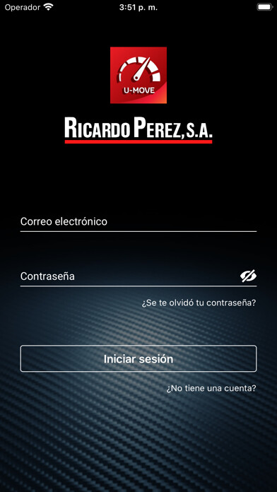 Emulate iPhone app RICARDO PEREZ S.A. using MyAndroid