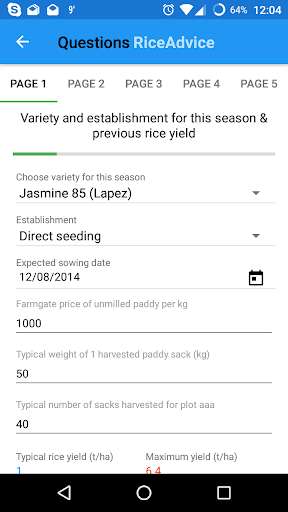 Run android online APK RiceAdvice from MyAndroid or emulate RiceAdvice using MyAndroid