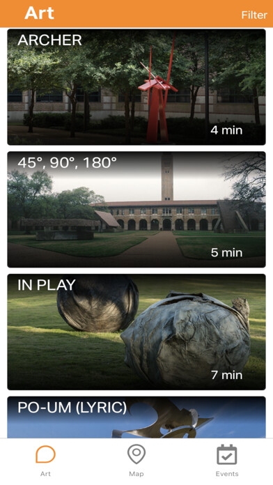Emulate iPhone app Rice Public Art using MyAndroid Emulate iPhone app Rice Public Art using MyAndroid