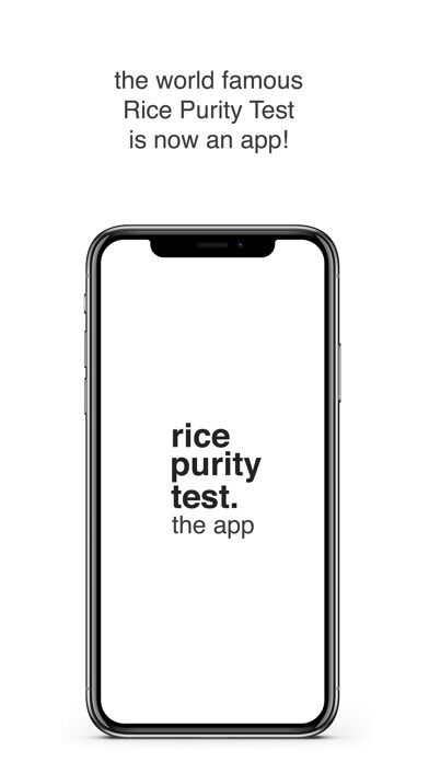 Emulate iPhone app Rice Purity Test - The App using MyAndroid Emulate iPhone app Rice Purity Test - The App using MyAndroid