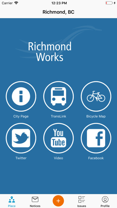 Emulate iPhone app Richmond Works using MyAndroid