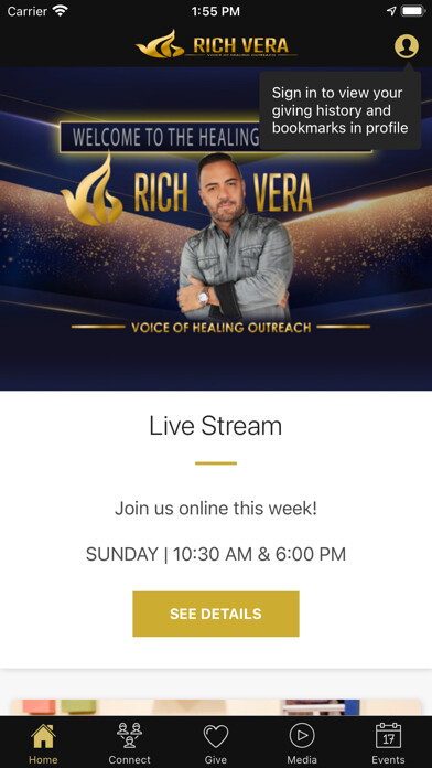 Emulate iPhone app Rich Vera using MyAndroid