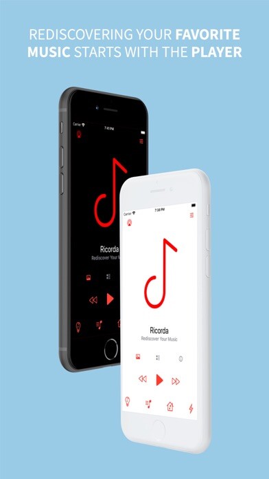 Emulate iPhone app Ricorda Music App using MyAndroid