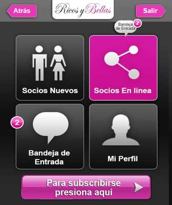 Emulate Android APK Ricos y Bellas - amor y riqueza