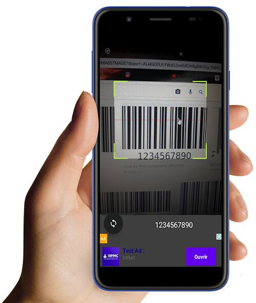 Run android online APK Ridaz: QrBarcode Scanner from MyAndroid or emulate Ridaz: QrBarcode Scanner using MyAndroid