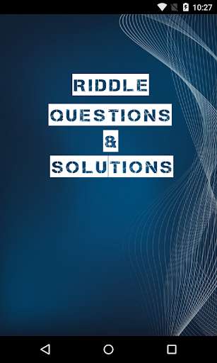 Run android online APK Riddle - Question and Solution from MyAndroid or emulate Riddle - Question and Solution using MyAndroid Run android online APK Riddle - Question and Solution from MyAndroid or emulate Riddle - Question and Solution using MyAndroid