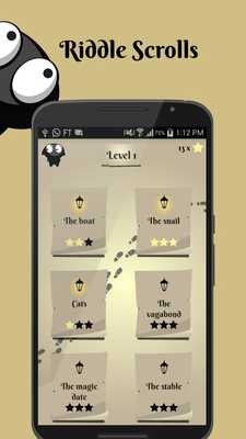 Emulate Android APK Riddle Scrolls