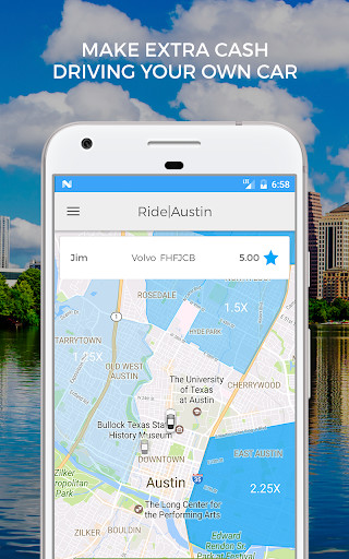 Run android online APK Ride Austin TNC Driver App from MyAndroid or emulate Ride Austin TNC Driver App using MyAndroid