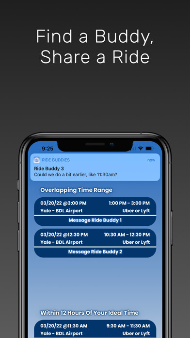 Emulate iPhone app RideBuddies using MyAndroid