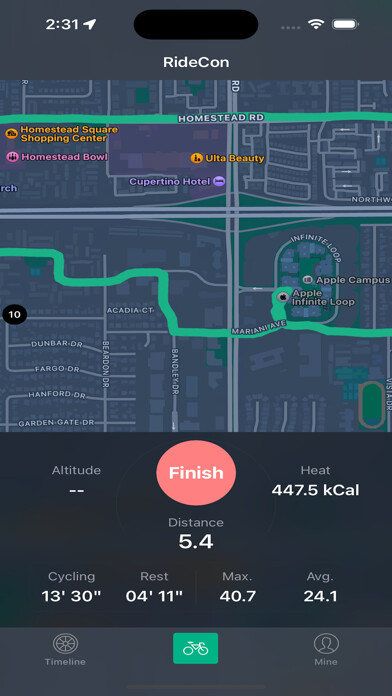Emulate iPhone app RideCon - Share riding time using MyAndroid Emulate iPhone app RideCon - Share riding time using MyAndroid