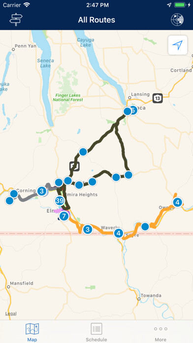 Emulate iPhone app Ride C TRAN using MyAndroid Emulate iPhone app Ride C TRAN using MyAndroid