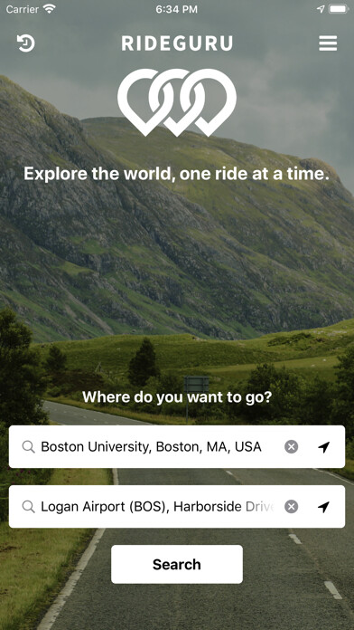 Emulate iPhone app RideGuru - Compare Rideshares using MyAndroid Emulate iPhone app RideGuru - Compare Rideshares using MyAndroid
