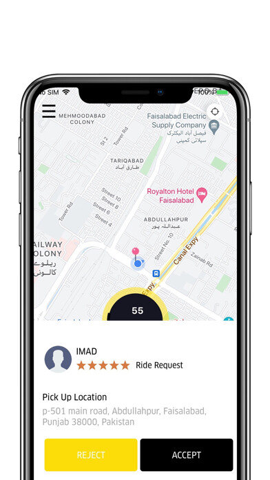 Emulate iPhone app RIDE IN DRIVE using MyAndroid