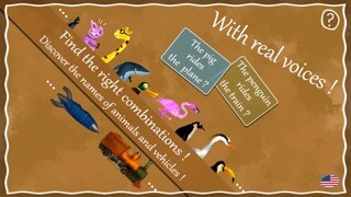 Emulate iPhone app RIDE, Learn language, vocabulary puzzle. using MyAndroid