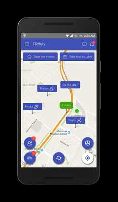 Emulate Android APK Ridely - Carpool Rideshare Emulate Android APK Ridely - Carpool Rideshare