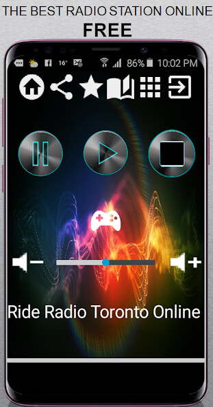 Run android online APK Ride Radio Toronto Online CA App Radio Free Listen from MyAndroid or emulate Ride Radio Toronto Online CA App Radio Free Listen using MyAndroid