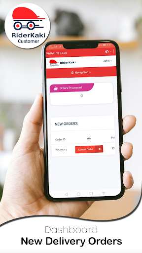 Run android online APK RiderKaki Customer from MyAndroid or emulate RiderKaki Customer using MyAndroid