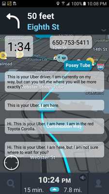 Emulate Android APK Rideshare Timer
