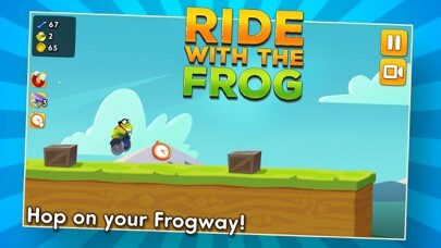 Emulate iPhone app Ride With the Frog using MyAndroid Emulate iPhone app Ride With the Frog using MyAndroid