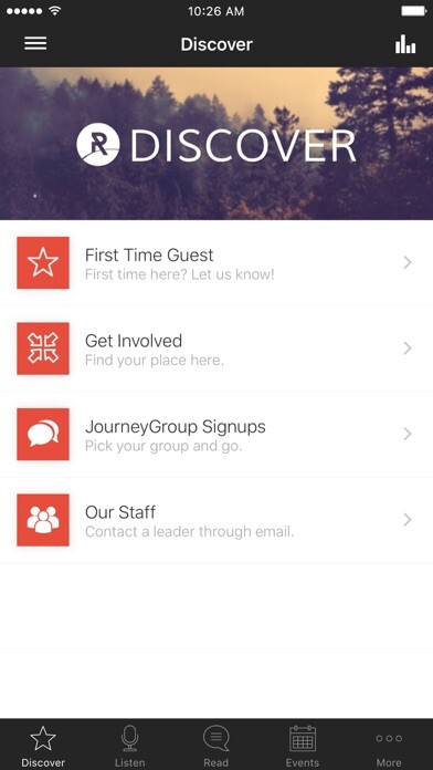 Emulate iPhone app Ridge Community Church - GA using MyAndroid Emulate iPhone app Ridge Community Church - GA using MyAndroid