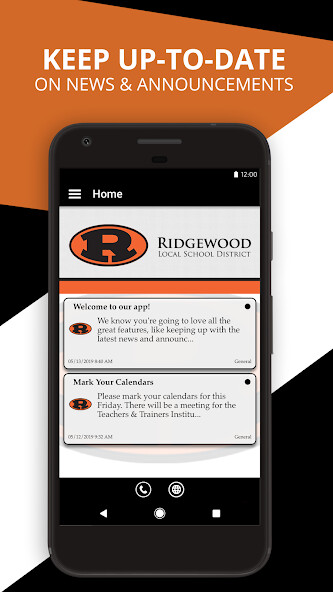 Run android online APK Ridgewood Local Schools from MyAndroid or emulate Ridgewood Local Schools using MyAndroid