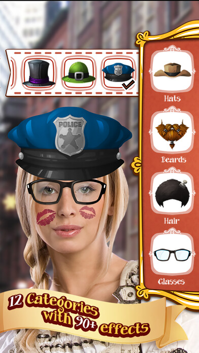 Emulate iPhone app Ridicolo - Live Preview Face Stickers using MyAndroid Emulate iPhone app Ridicolo - Live Preview Face Stickers using MyAndroid