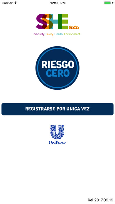 Emulate iPhone app Riesgo Cero using MyAndroid