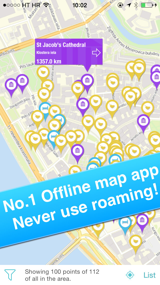 Emulate iPhone app Riga, Latvia - Offline Guide - using MyAndroid Emulate iPhone app Riga, Latvia - Offline Guide - using MyAndroid