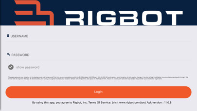 Emulate iPhone app Rigbot ELD using MyAndroid