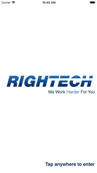 Emulate iPhone app Rightech using MyAndroid