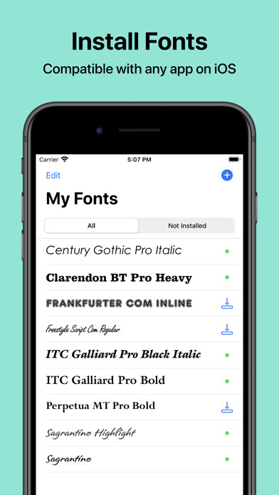 Emulate iPhone app RightFont: Install Any Font using MyAndroid Emulate iPhone app RightFont: Install Any Font using MyAndroid