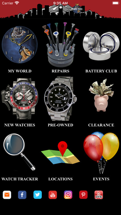 Emulate iPhone app Right Time Watch Center using MyAndroid Emulate iPhone app Right Time Watch Center using MyAndroid