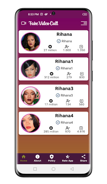 Run android online APK Rihana video call prank from MyAndroid or emulate Rihana video call prank using MyAndroid Run android online APK Rihana video call prank from MyAndroid or emulate Rihana video call prank using MyAndroid