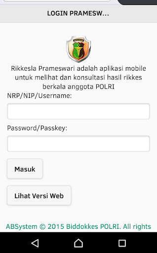 Run android online APK Rikkesla Jambi from MyAndroid or emulate Rikkesla Jambi using MyAndroid