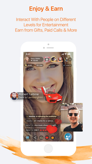 Emulate iPhone app ringID - Live, Voice & Chat using MyAndroid