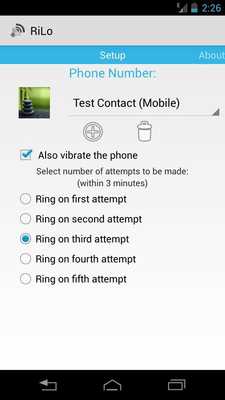 Emulate Android APK Ring Louder (RiLo)