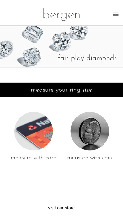 Emulate iPhone app Ring Size Calcluator using MyAndroid