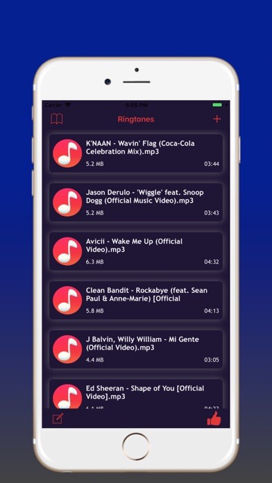 Emulate iPhone app Ringtone Cutter and Maker Pro using MyAndroid Emulate iPhone app Ringtone Cutter and Maker Pro using MyAndroid