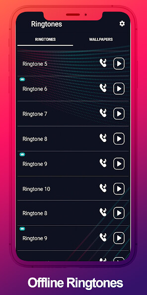 Run android online APK ringtone for iphone from MyAndroid or emulate ringtone for iphone using MyAndroid