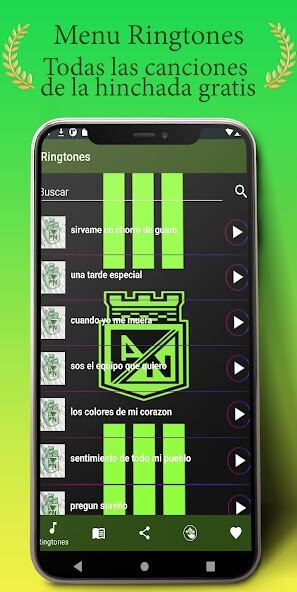 Run android online APK Ringtones Atletico Nacional from MyAndroid or emulate Ringtones Atletico Nacional using MyAndroid