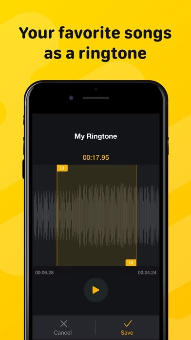 Emulate iPhone app Ringtones for iPhone Mania + using MyAndroid