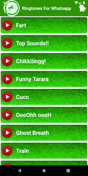 Run android online APK Ringtones for Whatsapp from MyAndroid or emulate Ringtones for Whatsapp using MyAndroid