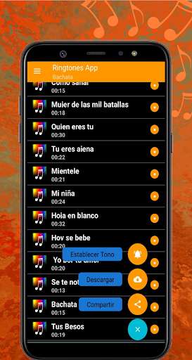 Run android online APK ringtones music bachata from MyAndroid or emulate ringtones music bachata using MyAndroid