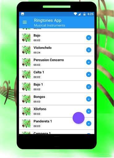 Run android online APK Ringtones of musical instruments from MyAndroid or emulate Ringtones of musical instruments using MyAndroid