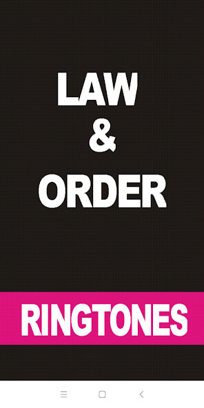 Run android online APK ringtone TV series law order from MyAndroid or emulate ringtone TV series law order using MyAndroid