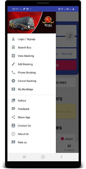 Run android online APK Rinku Travels from MyAndroid or emulate Rinku Travels using MyAndroid
