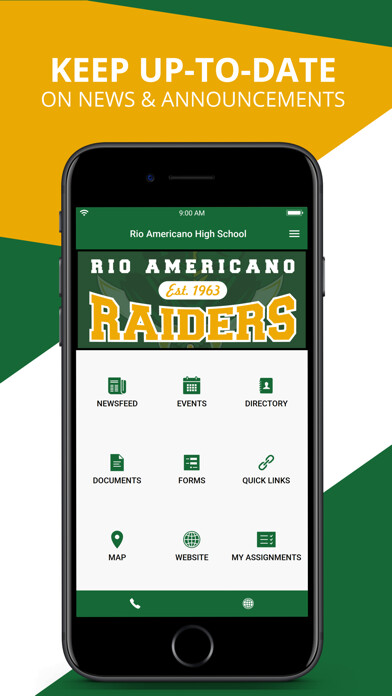 Emulate iPhone app Rio Americano High School using MyAndroid Emulate iPhone app Rio Americano High School using MyAndroid